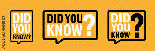 Did you know?