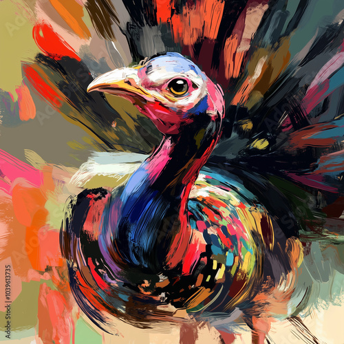 Thanksgiving Day. Holiday illustration.