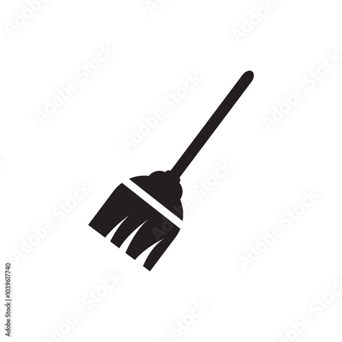 broom logo icon