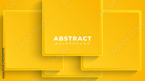 Vibrant Abstract Yellow Background