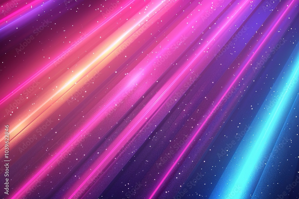 Multi color neon light gradient illustration background with copy space for your text Multi color neon light gradient illustration background with copy space for your text