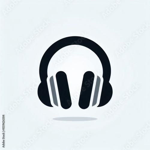 headphones icon illustration