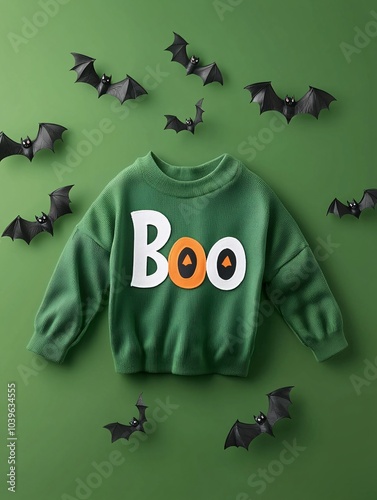 BOO halloween background photo