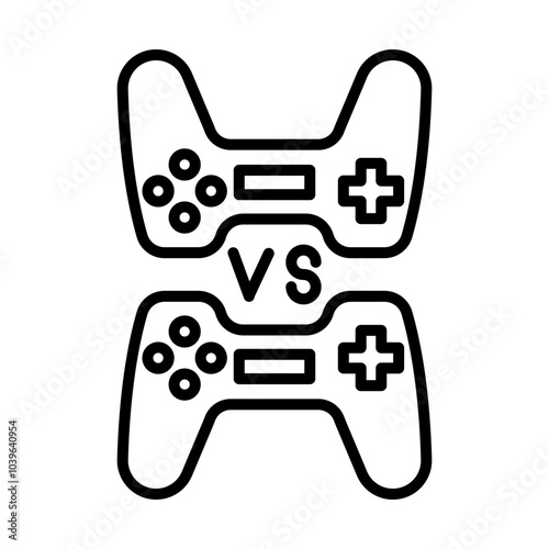 Multiplayer line icon