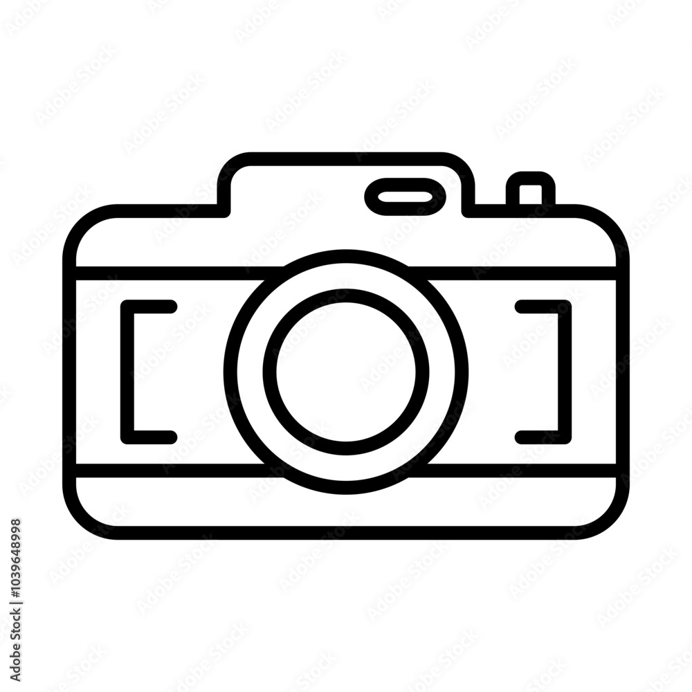 Camera line icon Camera line icon