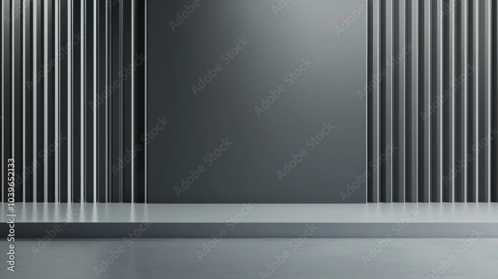 Modern Minimalist 3D Render Background in Gradient Gray Tones with Sophisticated Textures for Electronic Displays Modern Minimalist 3D Render Background in Gradient Gray Tones with Sophisticated Textures for Electronic Displays