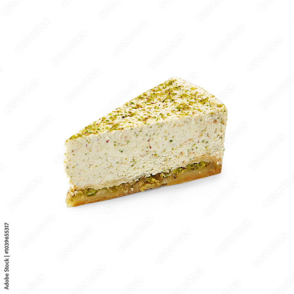 Cakes is in the white background isolated style.