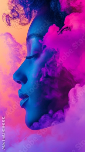 Wallpaper Mural The aspect ratio of 9:16 suggests a portrait orientation. Let me adjust the abstract artwork to fit that ratio. I'll create an abstract piece with the vibrant, saturated colors you're asking for. Torontodigital.ca