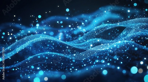 Abstract Blue Waves with Light Particles