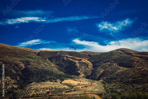 landscape with mountains
