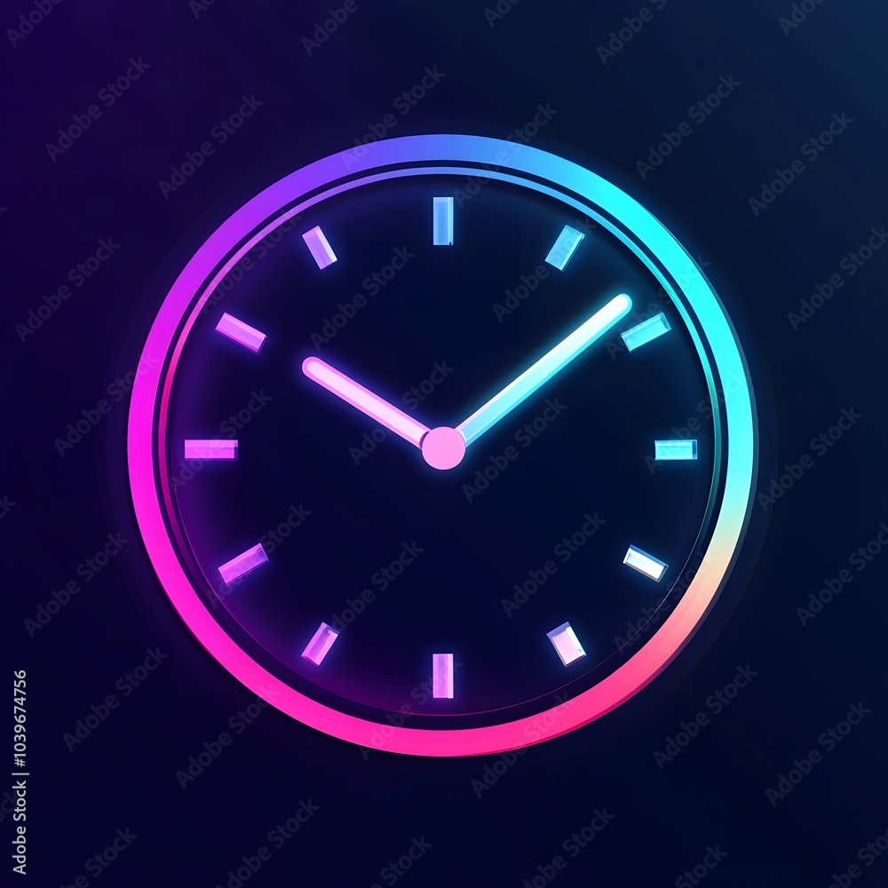 Wall Clock Icon Watch Time Management Logo Symbol Wall Clock Icon Watch Time Management Logo Symbol