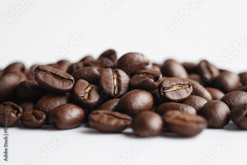 Roasted Coffee Beans Close Up Macro Photography