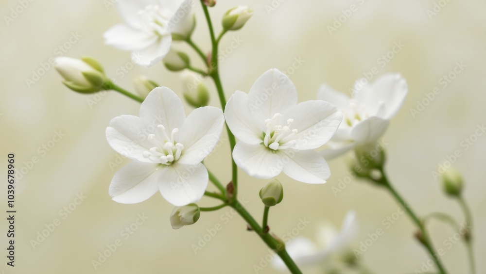 Jasmine Flowers Is One Of The Favorite Ornamental Flowers. Jasmine Flowers Is One Of The Favorite Ornamental Flowers.