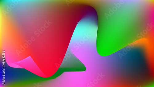 147 Abstract blue, green, maroon, purple and orange Color Gradient Background with a Grainy Texture. Soft, Simple, Minimalist, Vintage, Flat, Blurred Background for Design