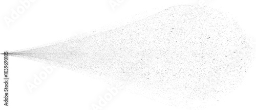 Sprayed black line .Speckled texture effect .Graffiti art design . Noise dispersion logo. Spray effect .Grunge, grainy, gritty texture. Distressed element .Water spray. vector .Line with grainy effect