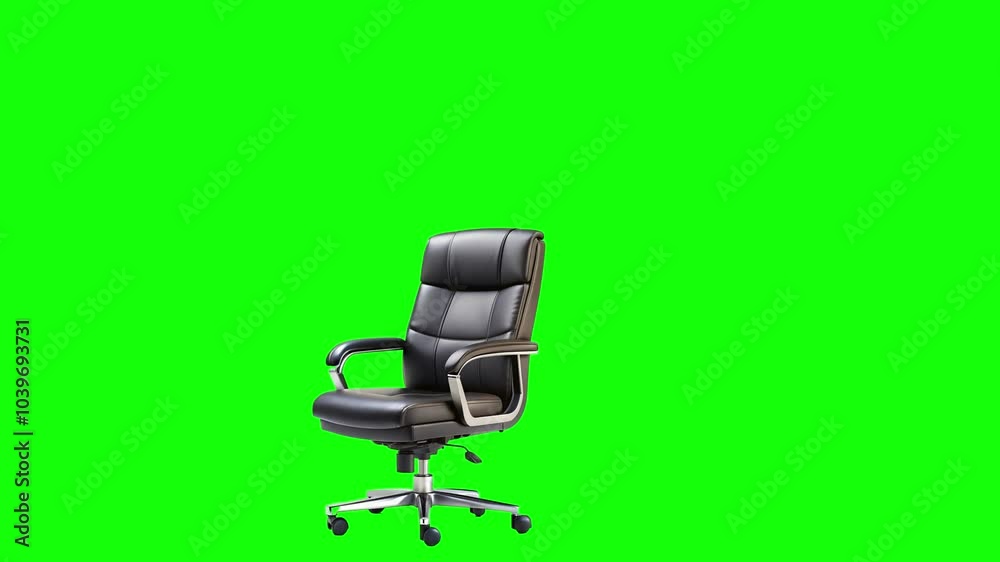Office black chair green screen animation motion graphic with chroma key clip template 4k Background. Easy removed green screen. High resolution. Ultra High Definition, 4k video. Office black chair green screen animation motion graphic with chroma key clip template 4k Background. Easy removed green screen. High resolution. Ultra High Definition, 4k video.