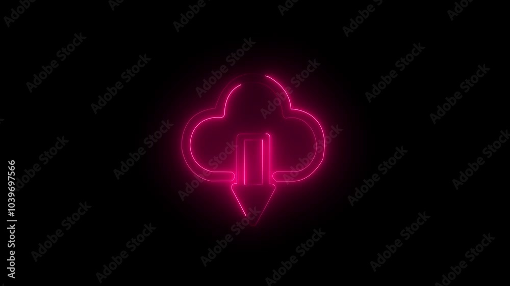 Upload icon symbol vector image for element design graphic on black background. Upload icon symbol vector image for element design graphic on black background.