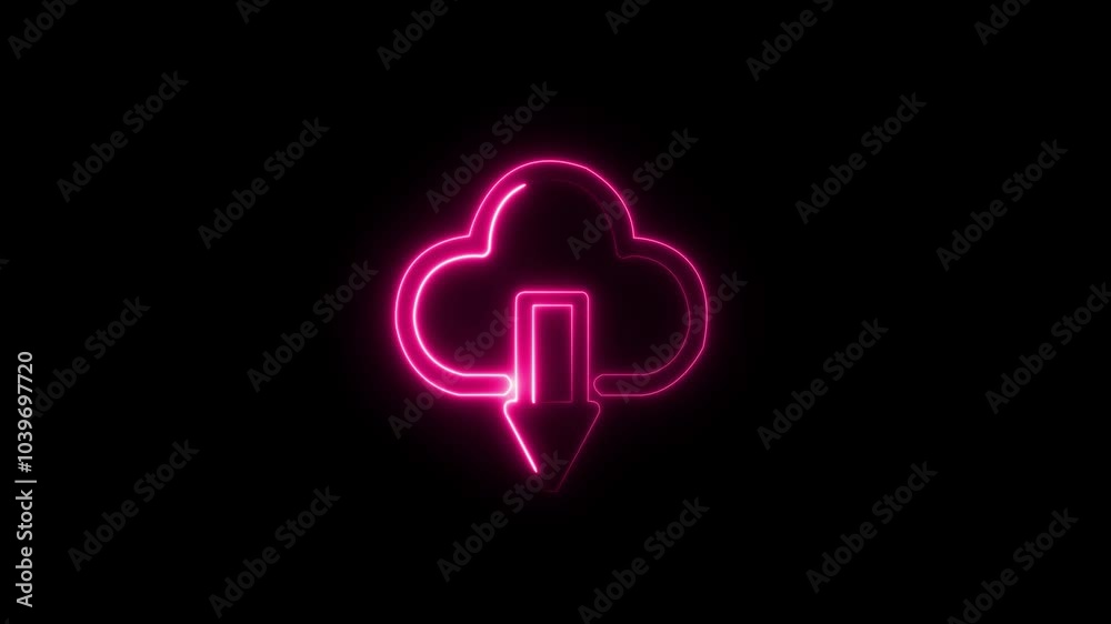 Upload icon symbol vector image for element design graphic on black background. Upload icon symbol vector image for element design graphic on black background.