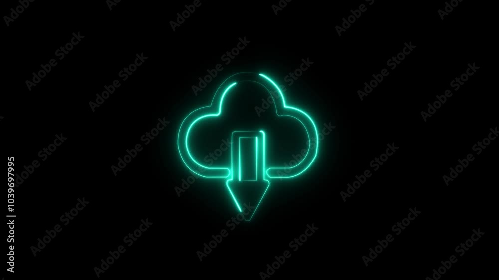 Upload icon symbol vector image for element design graphic on black background. Upload icon symbol vector image for element design graphic on black background.