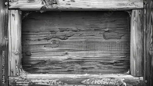 Gray Wood Grain Detail gray wood grain wood texture wooden frame photo