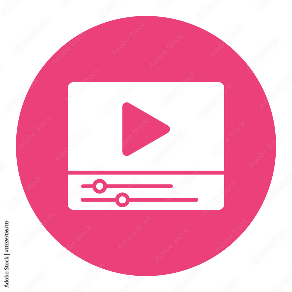 Video Player Icon Video Player Icon