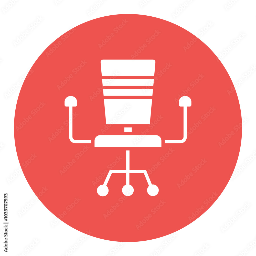 Fototapeta premium Office Chair Icon