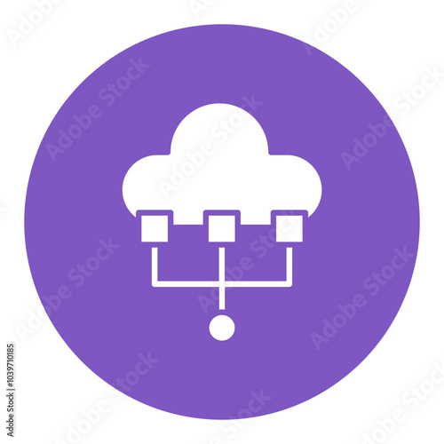 Network Virtualization Icon