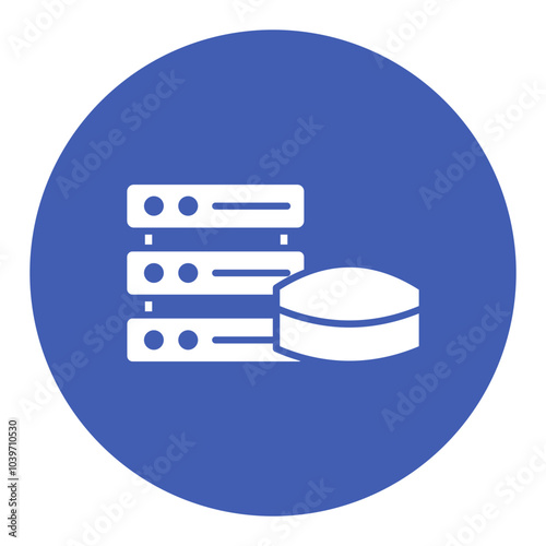 Network Data Storage Icon
