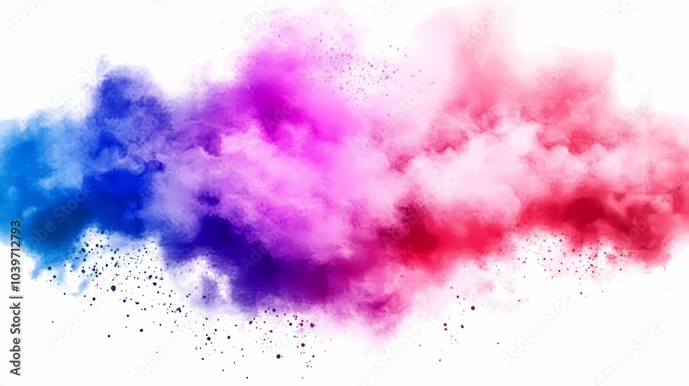 Abstract Colorful Paint Explosion Background Abstract Colorful Paint Explosion Background