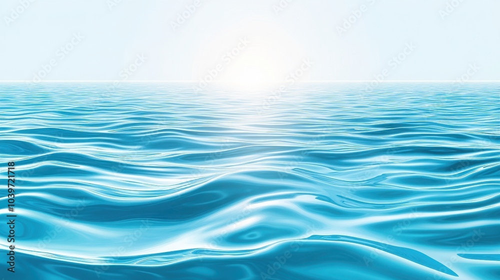 A serene view of calm ocean waves reflecting sunlight, creating a tranquil atmosphere perfect for relaxation and escape. A serene view of calm ocean waves reflecting sunlight, creating a tranquil atmosphere perfect for relaxation and escape.