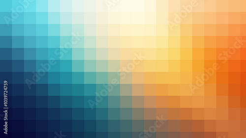 Abstract Colorful Background with Noise Texture - Geometric Design