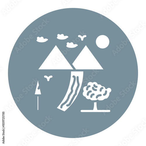 Fjord Icon