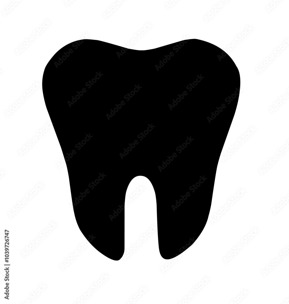 tooth icon vector with flat design. dental icon tooth icon vector with flat design. dental icon