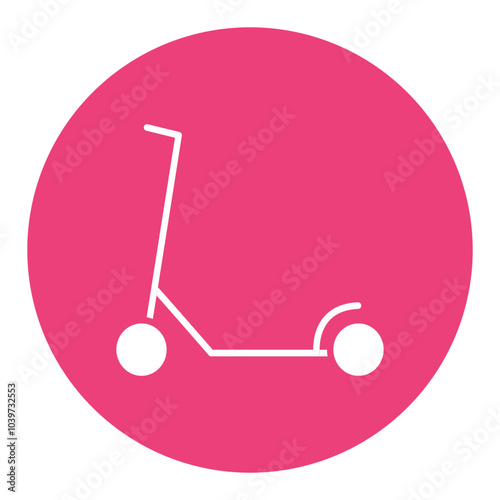 Kick Scooter Icon