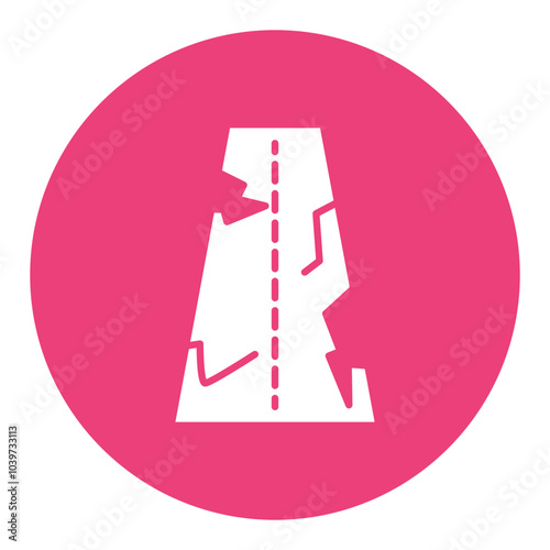 Road Crack Icon