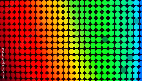 Macro image of pixels of a CRT screen. You will see an arrangement of 3 color dots: red, green, blue (RGB) isolated with white highlights, png photo