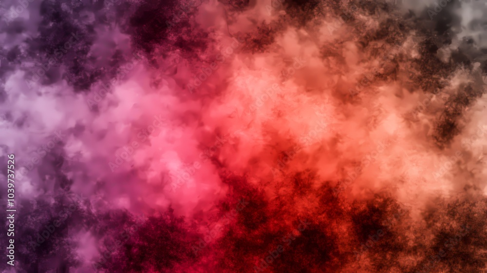 Fototapeta premium Abstract Red and Pink Smoke Background