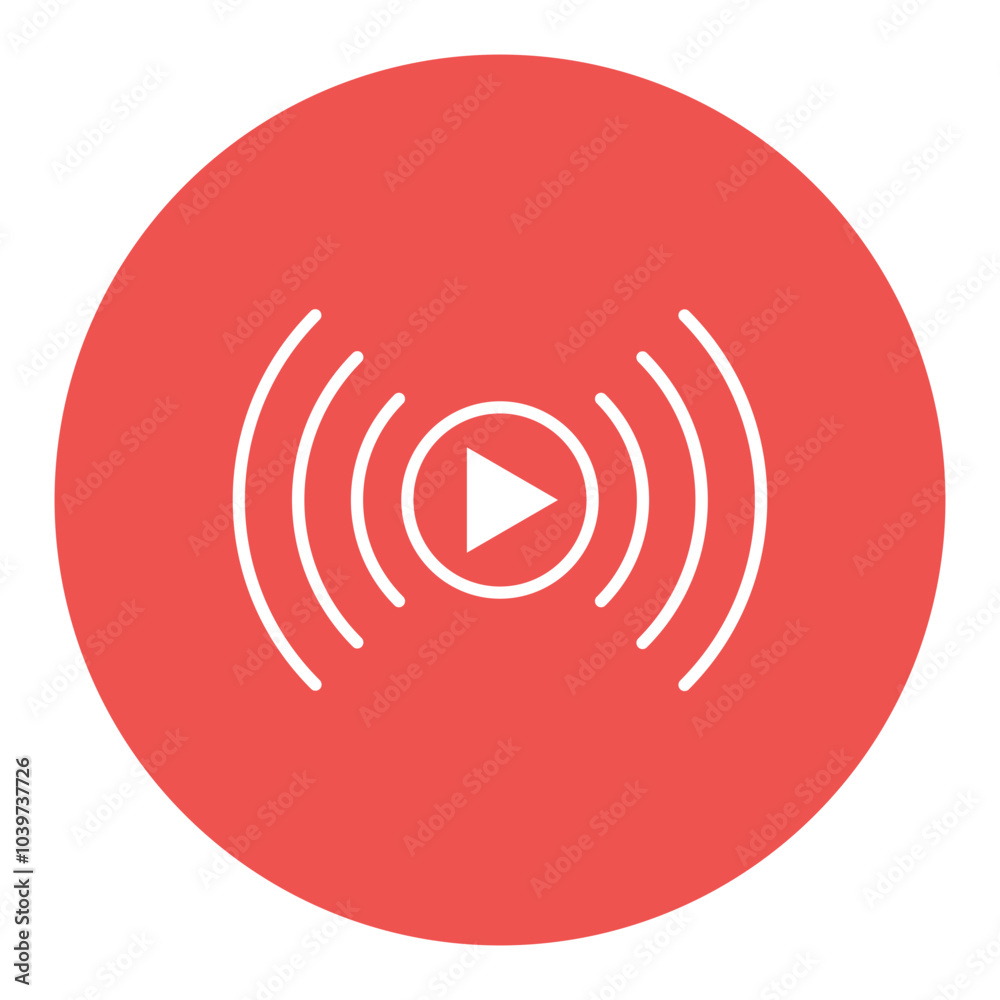 Live Streaming Icon Live Streaming Icon
