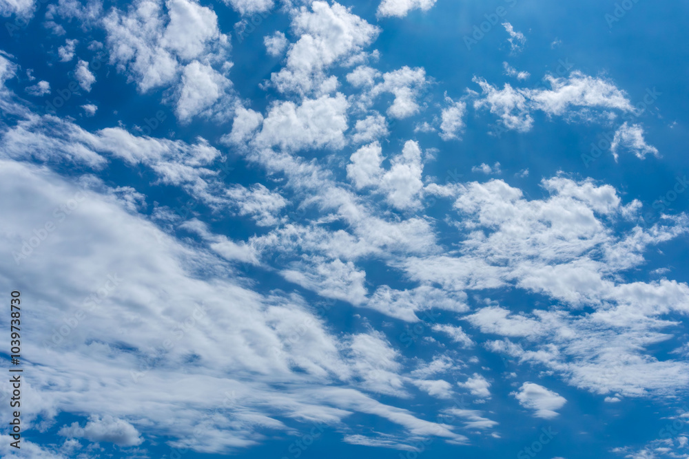 Fototapeta premium 秋の空と雲030