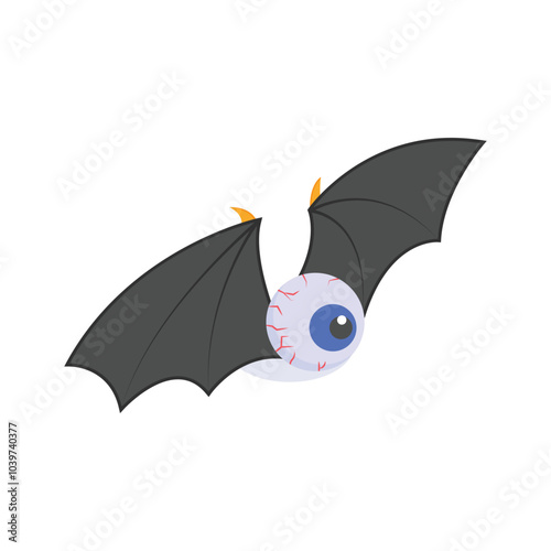 Download this amazing icon of bat eye in modern style