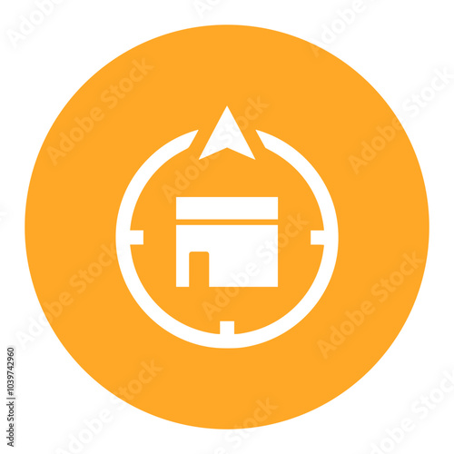 Qibla Direction Icon