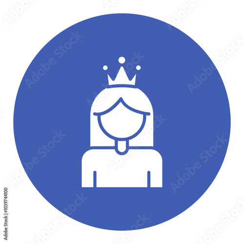 Obraz na płótnie Princess Icon