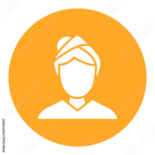 Head Towel Icon
