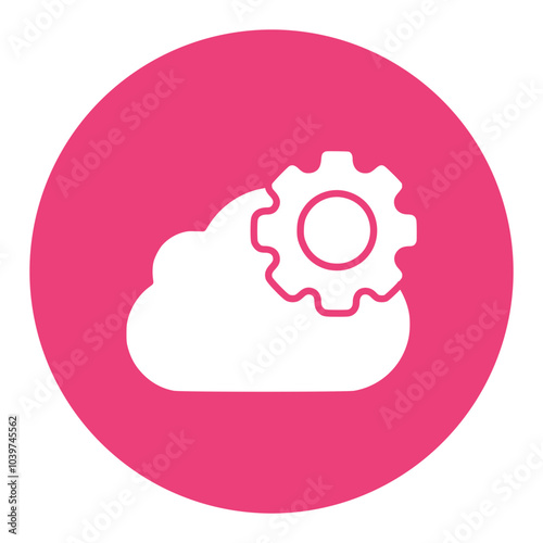 Cloud Setting Icon