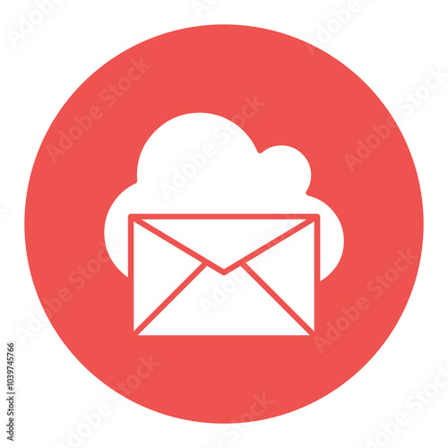 Cloud Email Icon