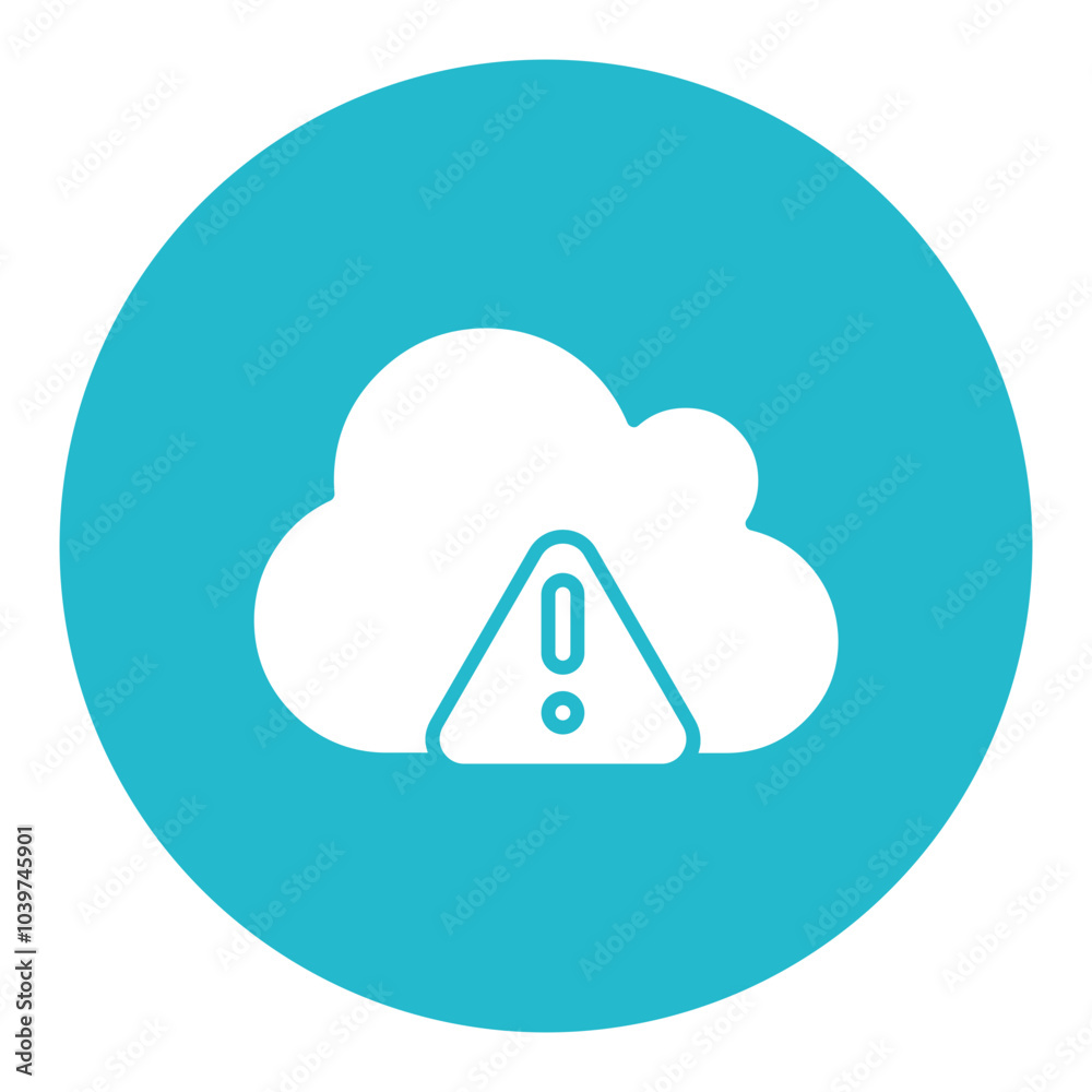 Cloud Alert Icon