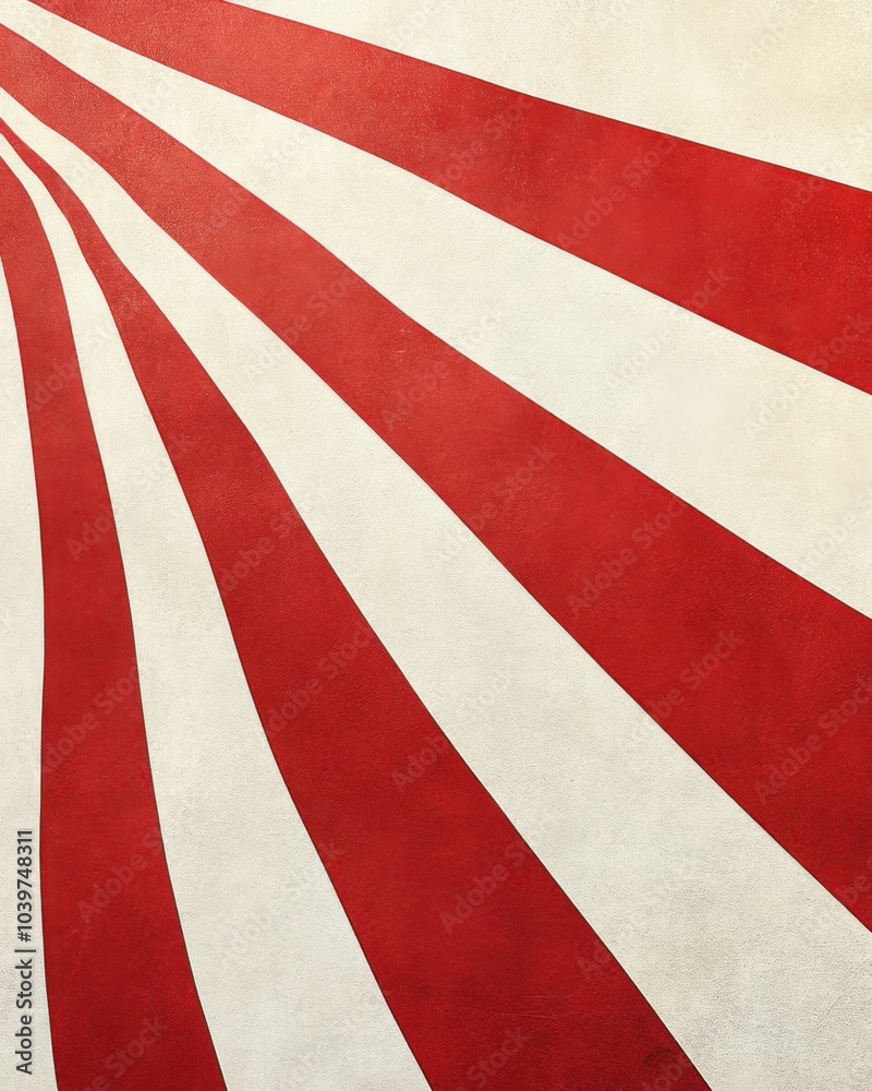 Pattern of white red waves Pattern of white red waves