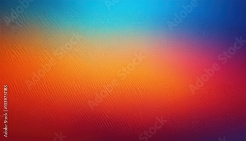 Dynamic Gradient Spectrum. Fusion of Warm Sunset Hues and Cool Sky Tones, Perfect for Modern Posters, Backgrounds, or Presentations with Expansive Copy Space for Text and Design Elements