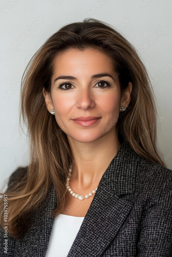 Professional Corporate Headshot of a Confident and Empowered Businesswoman in Formal Attire with a Focused and Determined Expression for Leadership Roles Professional Corporate Headshot of a Confident and Empowered Businesswoman in Formal Attire with a Focused and Determined Expression for Leadership Roles