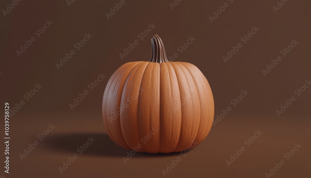 Single mini pumpkin isolated Single mini pumpkin isolated
